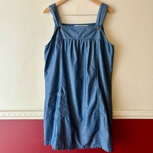 Collection by OSP 100% cotton blue‎ patio dress